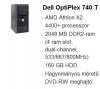 DELL OptiPlex 740 T asztali számítógép eladó